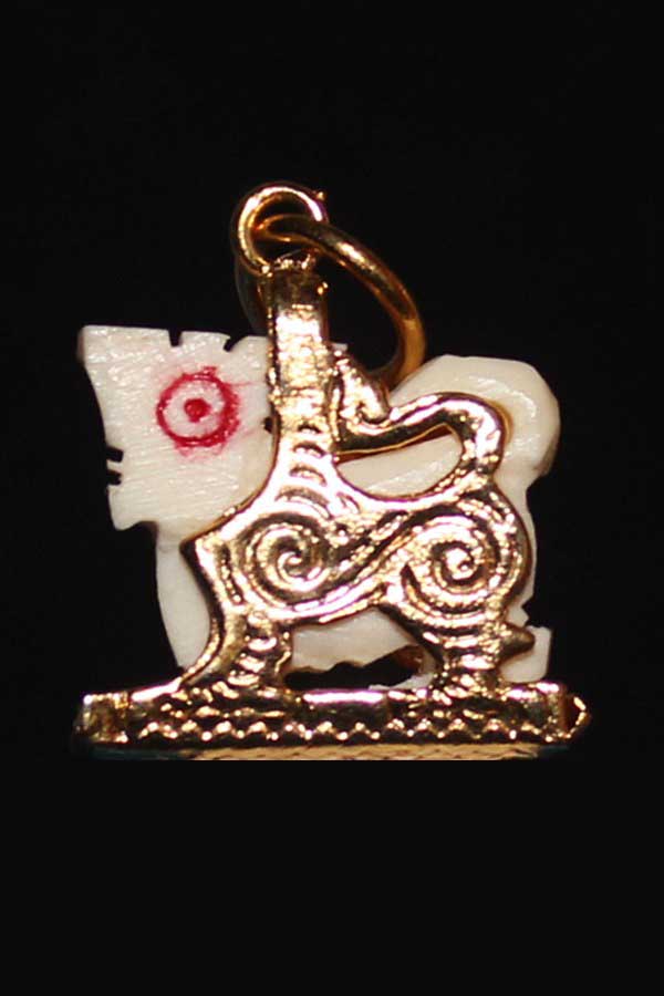 สิงห์แกะหลวงพ่อหอม วัดชากหมาก จ.ระยอง