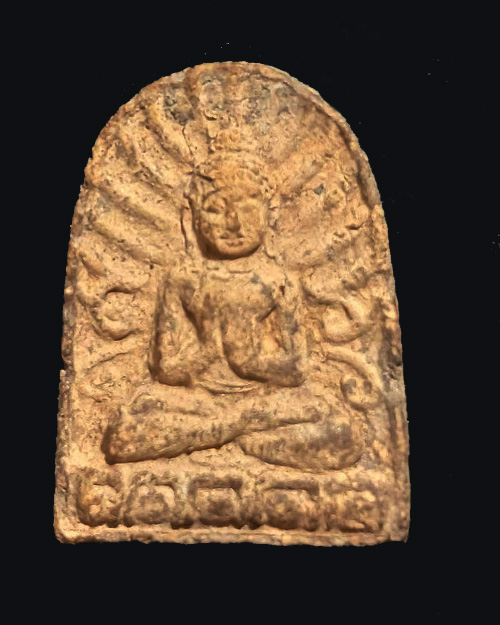 พระผง ซุ้มกอ พิมพ์ราหุล (แก้กรรม) ไม่ทราบที่