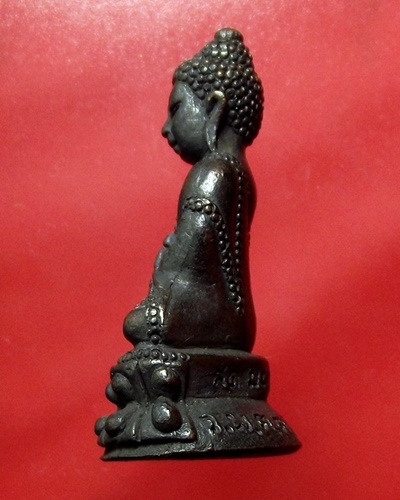 พระกริ่งมหาลาภ ๙๖ หลวงพ่อสด วัดโพธิ์แตงใต้ จ.อยุธยา รุ่นแรก ปี2537 เนื้อนวะโลหะ หมายเลข 2439