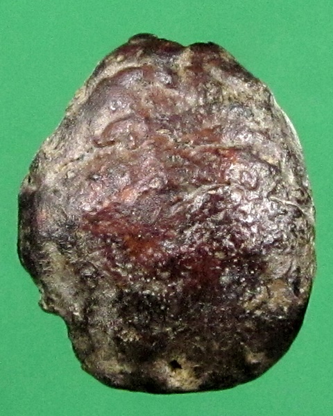 พระเนื้อผงจุ่มรัก พิมพ์สิบตังค์ หลวงปู่กลิ่น วัดสะพานสูง นนทบุรี