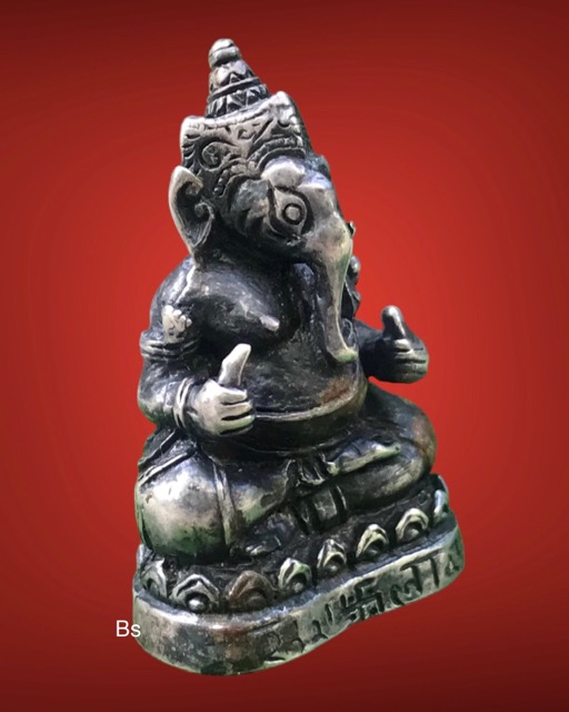 พระพิฆเนศ เทวสถานโบสถ์พราหมณ์ ปี2530 เนื้อเงิน สวยๆเดิมๆ