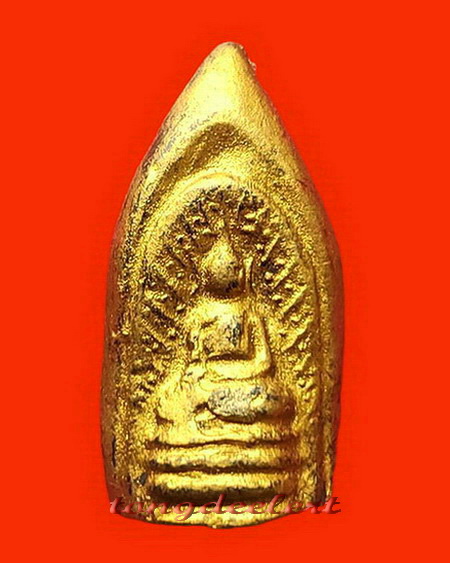 พระกริ่งคลองตะเคียนทาทองบรอนซ์ หลวงพ่อนารถ วัดศรีโลหะราษฎร์บำรุง จ.กาญจนบุรี สวยมากค่ะ