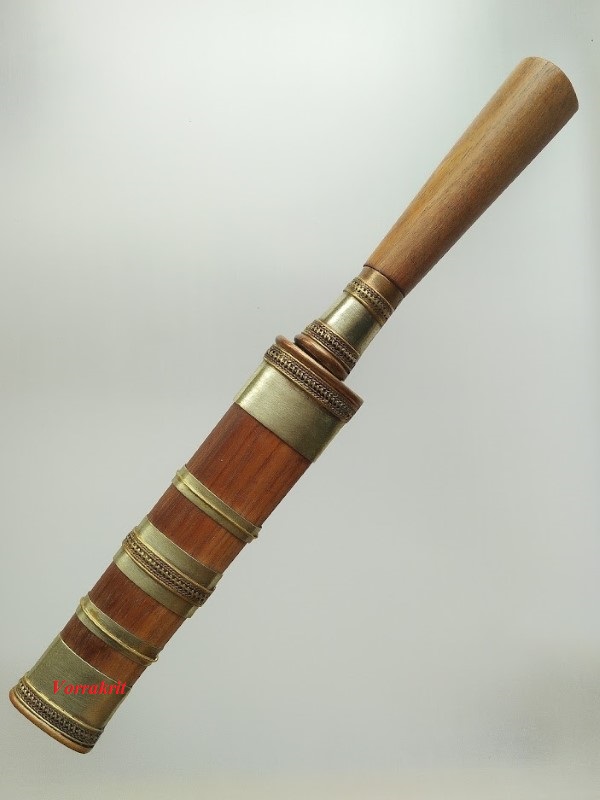 มีดหมอ ลายเสมาใบโพธิ์ รุ่นเสาร์ ๕ พ.ศ. ๒๕๖๓ หลวงพ่อพัฒน์ วัดห้วยด้วน จ.นครสวรรค์