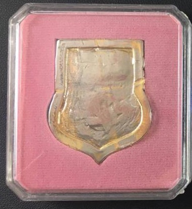 เหรียญเทพ อสุรินทรราหู ปี 2555 กระไหล่เงิน กระไหล่ทอง ครูบากฤษณะ