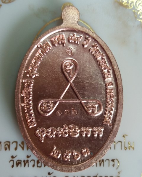 เหรียญอายุยืน หลวงพ่อพัฒน์ ปุญญกาโม วัดห้วยด้วน นครสวรรค์