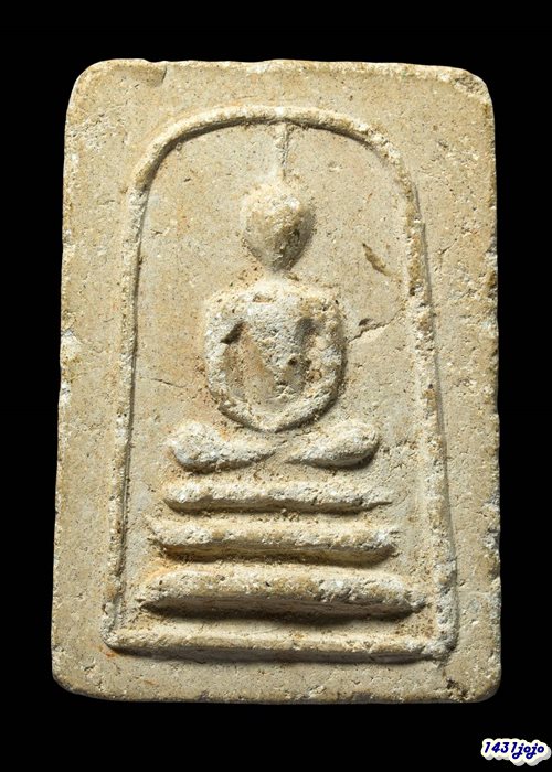 พระสมเด็จมงคลมหาลาภ คุณแม่ชีบุญเรือน พิมพ์ใหญ่ ปี2499 วัดสัมพันธวงศ์ เนื้อผง กทม.พร้อมบัตรรับรอง