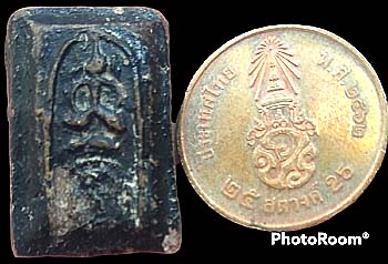 *พิมพ์คะแนนจิ๋ว หูบายศรี ครอบแก้ว เนื้อชานหมาก หลวงพ่อพริ้ง วัดบางปะกอก ฝั่งธนฯ*