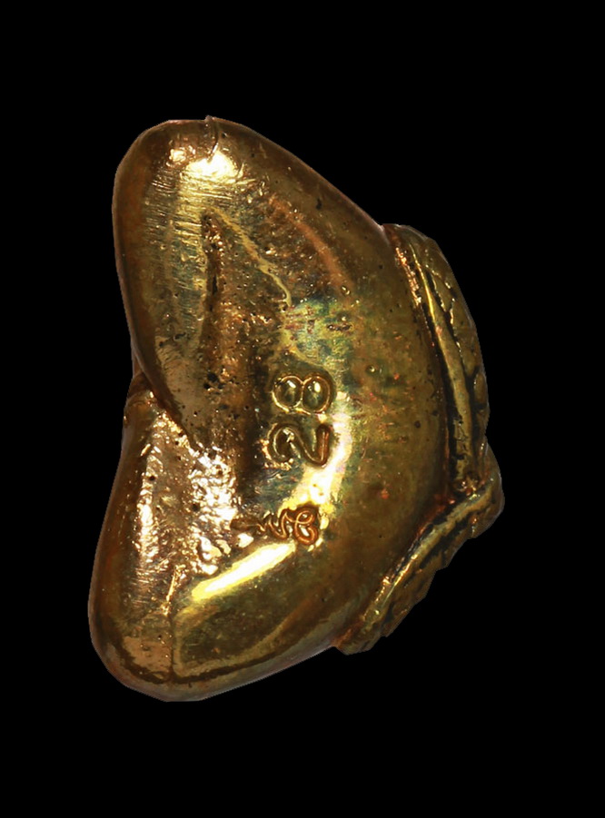 พระปิดตาพังพะกาฬ ปี2559 เนื้อทองเหลือง วัดพระบรมธาตุ จ.นครศรีธรรมราช No.68 กล่องเดิม