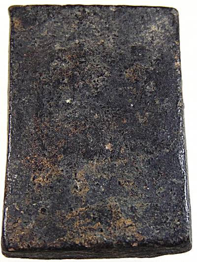 พระพิมพ์พุทธกวัก เนื้อดินผสมผงและสีผึ้งเขียว หลวงพ่อทาบ วัดกระบกขึ้นผึ้ง ปี 2505 หลวงปู่ทิม วัดระหาร