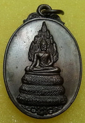 เหรียญพระนาคปรก วัดนาคปรก ภาษีเจริญ ปี2519(หลวงปู่โต๊ะปลุกเสก)