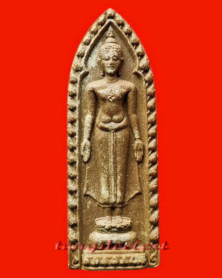 สมเด็จพระร่วงฤทธิโรจน์ปางเปิดโลก เนื้อว่าน หลวงพ่อเล็ก วัดเขาดิน จ.กาญจนบุรี พิมพ์หายาก สวยมากค่ะ