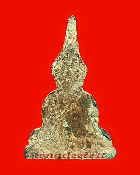 พระท่ากระดานพิมพ์เล็ก หลวงพ่อนารถ วัดศรีโลหะราษฎร์บำรุง จ.กาญจนบุรี เนื้อตะกั่วสนิมแดง สวยมากค่ะ