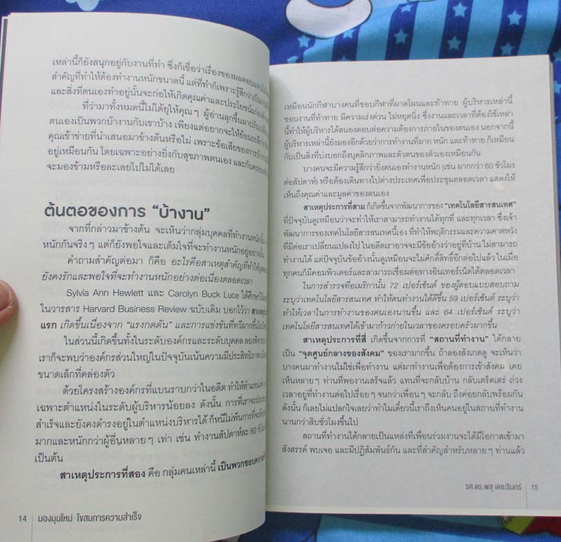 หนังสือ มุมมองใหม่ ไขสมการความสำเร็จ