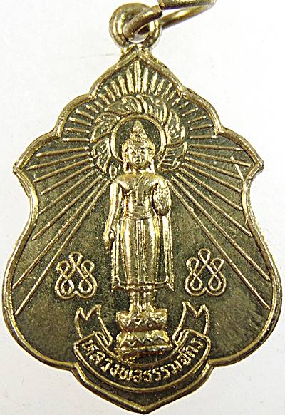 เหรียญหลวงพ่อธรรมจักร วัดศรีมณีมรรณ จ ชัยนาท ปี 33 (หลวงพ่อวิชา ปลุกเสก)