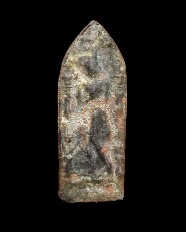 พระลีลาสองหน้ากรุวัดเขาจอมคีรีนาคพรตลงกรุปี2461ลพ.ครุฆและลป.ศุขปลุกเสกองค์ที่1