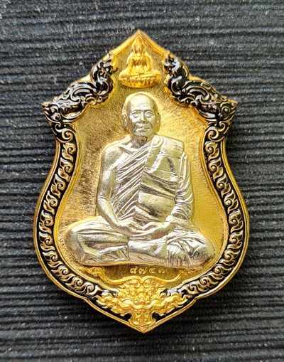 เศรษฐีพันล้าน ๒๕๖๕..สัมฤทธิ์ลงยา หน้ากากอัลปาก้า..ลพ.ทอง วัดบ้านไร่ นครราชสีมา / ส่ง ems