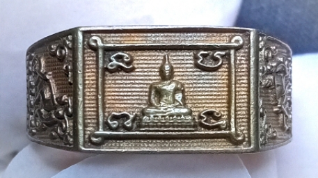 แหวนอัลปาก้าหลวงพ่อโก๊ะ วัดเก้าห้อง จ.อยุธยา ปี 2555