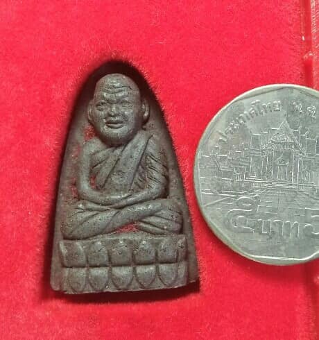 สมเด็จหลวงปู่ทวด วัดศรัทธาธรรม โบสถ์ทองฝังมุกในสยาม เนื้อว่านมหามงคล + กล่อง 