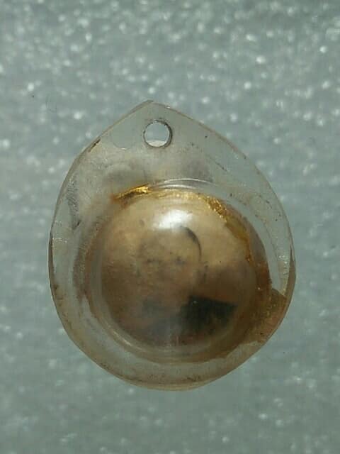 ภาพ+ลูกอม เทียนชัย เลี่ยมพลาสติก เกจิไม่ทราบวัด