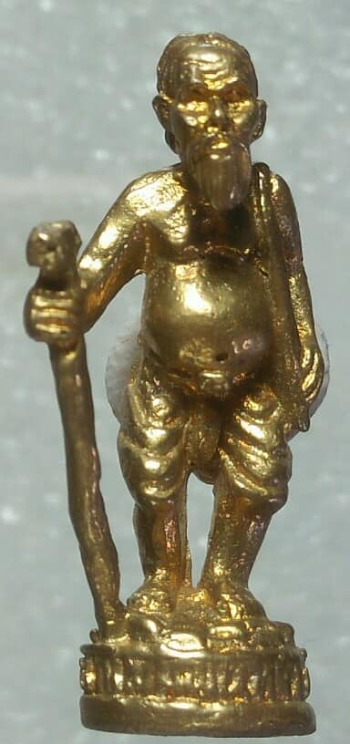 รูปหล่อชูชกเพิ่มพูนทรัพย์ รุ่นรวยโคตร โคตร หลวงพ่อสมพงษ์ วัดใหม่ปีนเกลียว+ กล่อง