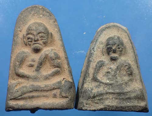 หลวงพ่อรุ่ง เคราเหล็ก วัดบางแหวน ชุมพร พ.ศ.๒๕๐๐ จำนวน 2 องค์+รับประกัน 3 มาตรฐานสูงสุด *240