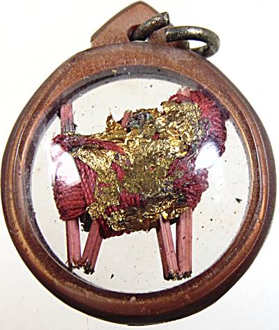 หุ่นพยนต์ตัว พ.แก้วสารพัดนึก หลวงปู่เย็น ทานรโต วัดสระเปรียญ อ.สรรค์บุรี ชัยนาท เลี่ยมเดิม