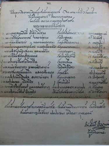 วัดระฆังโฆสิตาราม กทม สมเด็จซุ้มระฆัง  ออกวัดฉัตรแก้วจงกลณี 2515