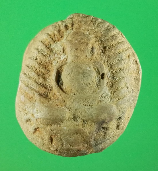 พระสังกัจจายน์ เนื้อดิน พิมพ์รัศมี