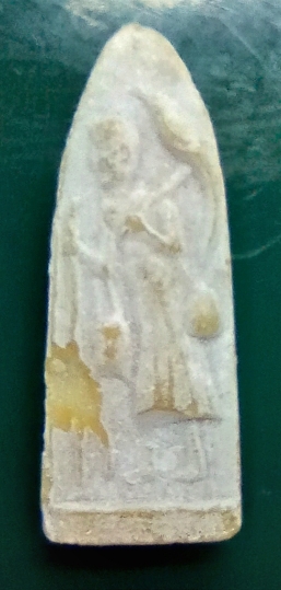  พระสิวลีกางร่มเนื้อผงย้อนยุคปี39 