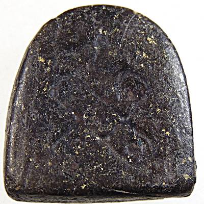 พระปิดตาเจ้าคุณศรี วัดอ่างศิลา หลังยันต์กระบองไขว้