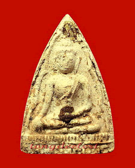 พระเนื้อผงพิมพ์นางพญาบรรจุกรุเก่า หลวงพ่อนารถ วัดศรีโลหะราษฏร์บำรุง จ.กาญจนบุรี สวยมากค่ะ