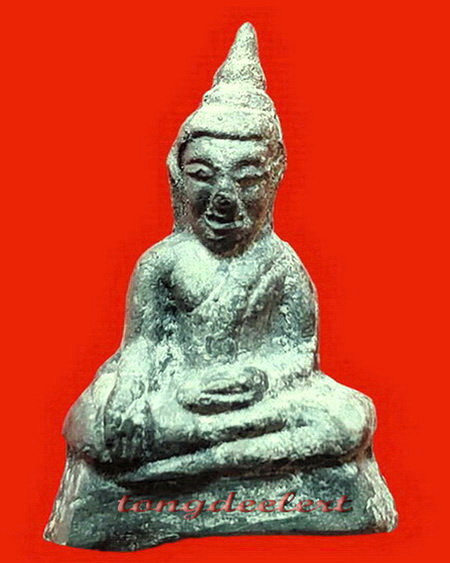 พระท่ากระดานหลังยันต์นะ หลวงปู่ดี วัดเทวสังฆาราม(วัดเหนือ) จ.กาญจนบุรี ปี 2481 พระดีหายากค่ะ