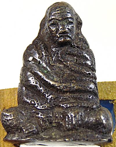 รูปหล่อรุ่นแรก หลวงพ่อปลอด วัดปากทะเล จ.เพชรบุรี ปี 2500