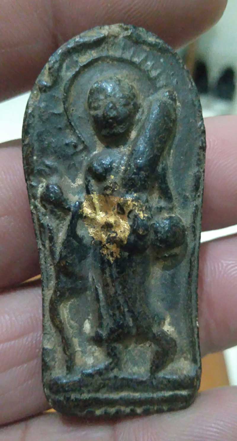 สิวลีใบมะยม  พิมพ์ใหญ่  หลวงพ่อกวย  วัดโฆสิตาราม