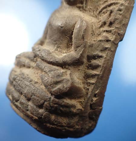 พระลือหน้ายักษ์ หลวงปู่แหวน วัดดอยแม่ปั๋ง เชียงใหม่ พ.ศ.๒๕๑๖+บัตรรับรองพระแท้*20