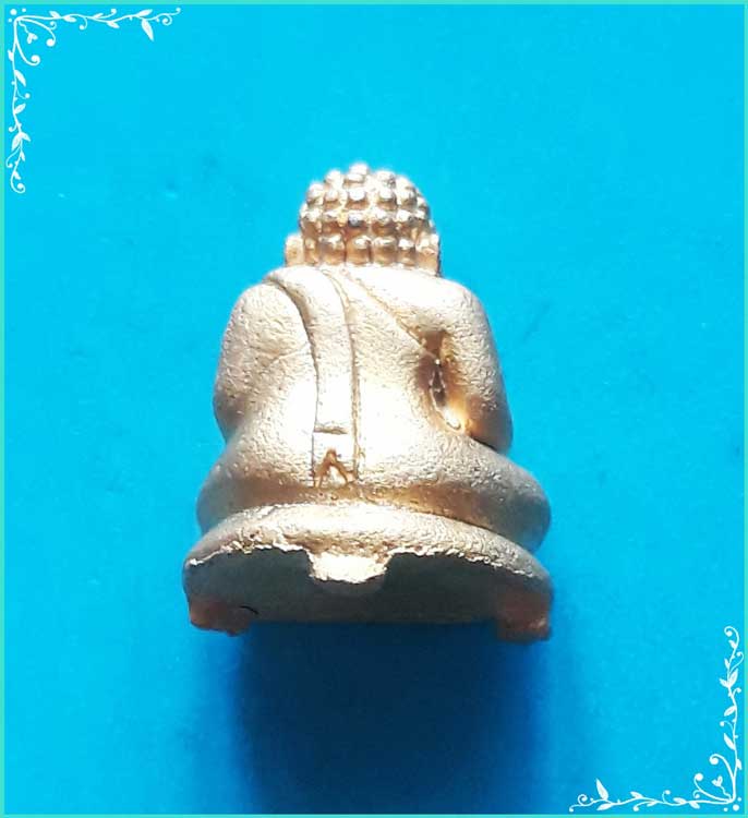 ..วัดเพชรสมุทร สส. พระสังกัจจายน์มหาลาภ พิมพ์ลอยองค์ กะไหล่ทอง พิมพ์จิ๋ว..