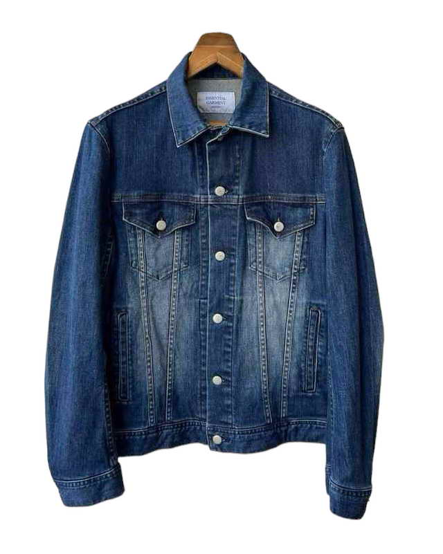 แจ็คเก็ตยีนส์ ESSENTIAL GARMENT...Size ไหล่ 18นิ้ว 