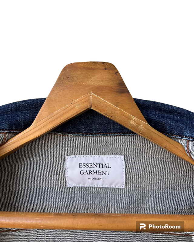 แจ็คเก็ตยีนส์ ESSENTIAL GARMENT...Size ไหล่ 18นิ้ว 