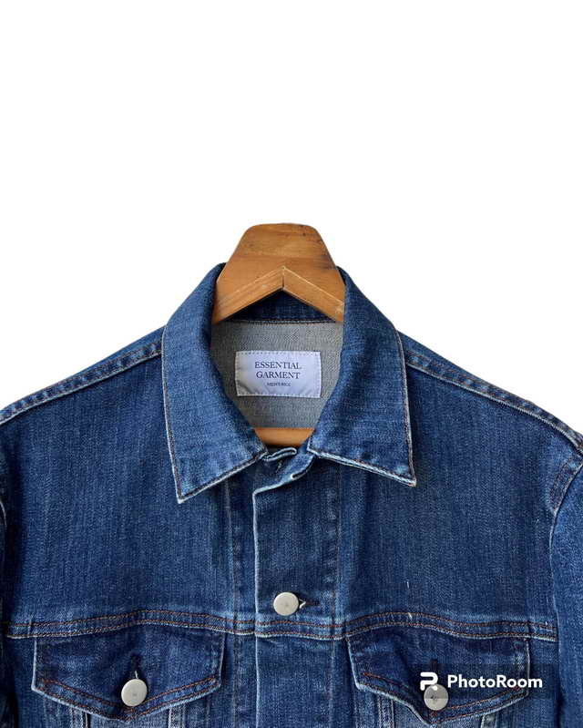 แจ็คเก็ตยีนส์ ESSENTIAL GARMENT...Size ไหล่ 18นิ้ว 