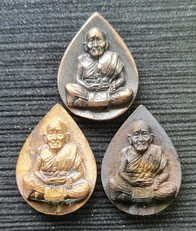 เหรียญหล่อหยดน้ำ รุ่นเศรษฐี ๒๕๖๕..เมฆสิทธิ์ + ขันลงหิน + สำริด..ลป.นน สำนักสงฆ์เขาพรานธูป ประจวบฯ 
