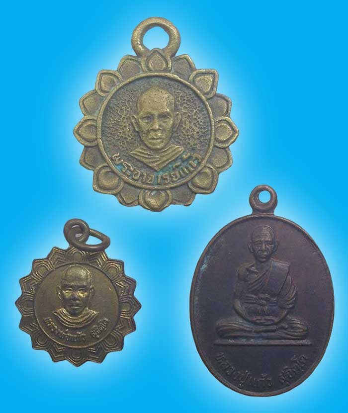 หลวงพ่อแก้ว วัดหนองเอี่ยน ราชบุรี ทีเดียว 3 องค์