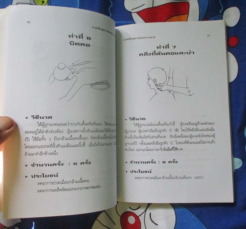 หนังสือ นวดเพื่อสุขภาพและความงาม