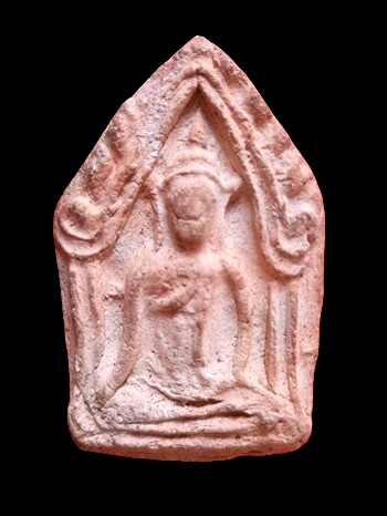 พระขุนแผนครูบาจันต๊ะรุ่นแรก พิมพ์นิยม เกศสั้น