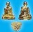 รูปหล่อ รุ่น 3 กะหลั่ยทอง หลวงปู่ทิม วัดพระขาว อยุธยา ปี 2535