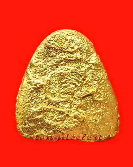 พระปิดตา หลวงพ่อเล็ก วัดสันติคิรีศรีบรมธาตุ(วัดเขาดิน) จ.กาญจนบุรี พิมพ์กรรมการปิดทองเดิม สวยมากค่ะ