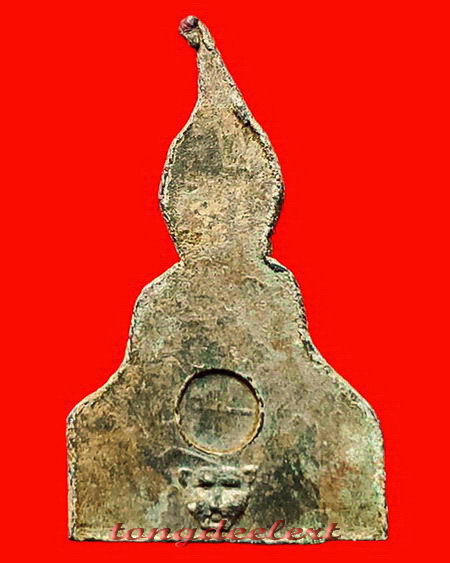 พระท่ากระดาน วัดถ้ำเสือ จ.กาญจนบุรี สร้างจากตะกั่วสนิมแดงกรุศรีสวัสดิ์ สนิมแดง สวยมากค่ะ