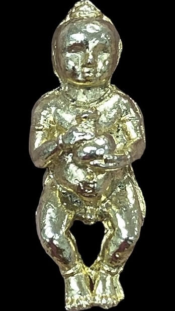 กุมารหลวงพ่อกวย กะไหร่ทอง รุ่นผูกพัทธสีมา วัดโฆสิตาราม จ.ชัยนาท ปี2521