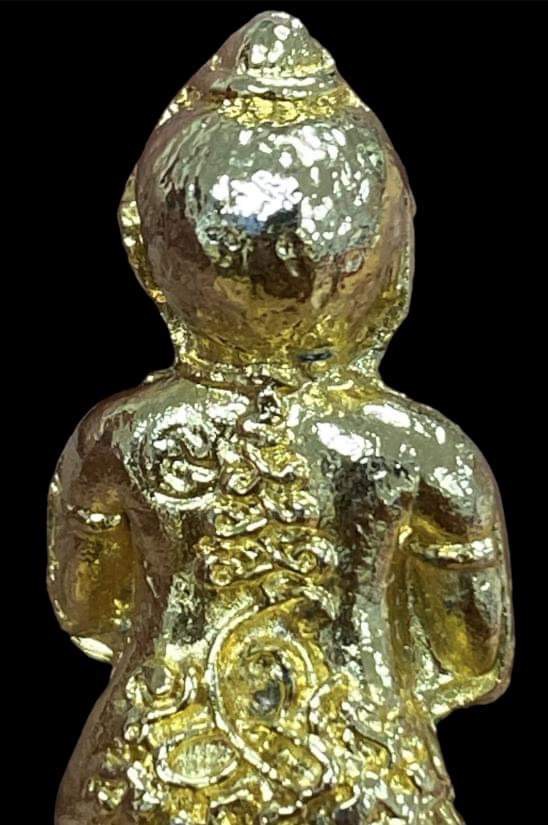 กุมารหลวงพ่อกวย กะไหร่ทอง รุ่นผูกพัทธสีมา วัดโฆสิตาราม จ.ชัยนาท ปี2521