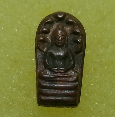พระนาคปรกใบมะขาม ไม่ทราบวัดที่ออก 