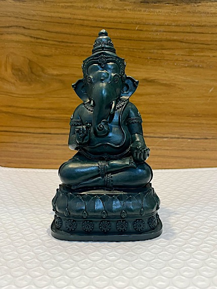 พระพิฆเนศ รุ่นอภิมหาเศรษฐี เนื้อเรซิ่นผสมผงหินอ่อน